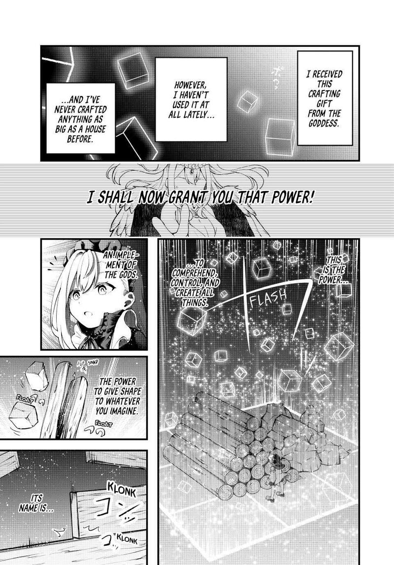 Tsuihou Sareta Tensei Ouji Auto Craft Skill De Ryouchi O Bakusoku De Kaitakushi Saikyou No Mura O Tsukutte Shimau Saikyou Crafting Skill De Hajimeru Rakuraku Ryouchi Kaitaku Slow Life Chapter 1b Page 5