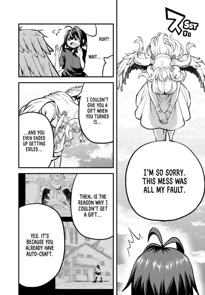 Tsuihou Sareta Tensei Ouji Auto Craft Skill De Ryouchi O Bakusoku De Kaitakushi Saikyou No Mura O Tsukutte Shimau Saikyou Crafting Skill De Hajimeru Rakuraku Ryouchi Kaitaku Slow Life Chapter 2 Page 14