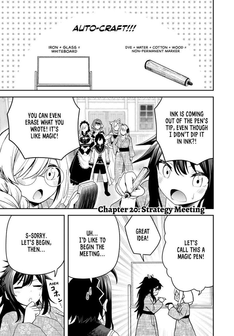 Tsuihou Sareta Tensei Ouji Auto Craft Skill De Ryouchi O Bakusoku De Kaitakushi Saikyou No Mura O Tsukutte Shimau Saikyou Crafting Skill De Hajimeru Rakuraku Ryouchi Kaitaku Slow Life Chapter 20 Page 1