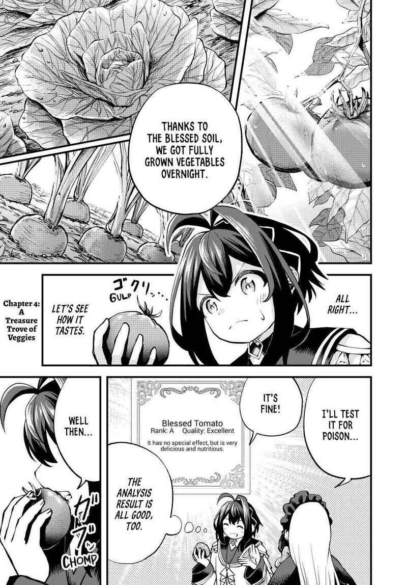 Tsuihou Sareta Tensei Ouji Auto Craft Skill De Ryouchi O Bakusoku De Kaitakushi Saikyou No Mura O Tsukutte Shimau Saikyou Crafting Skill De Hajimeru Rakuraku Ryouchi Kaitaku Slow Life Chapter 4 Page 1