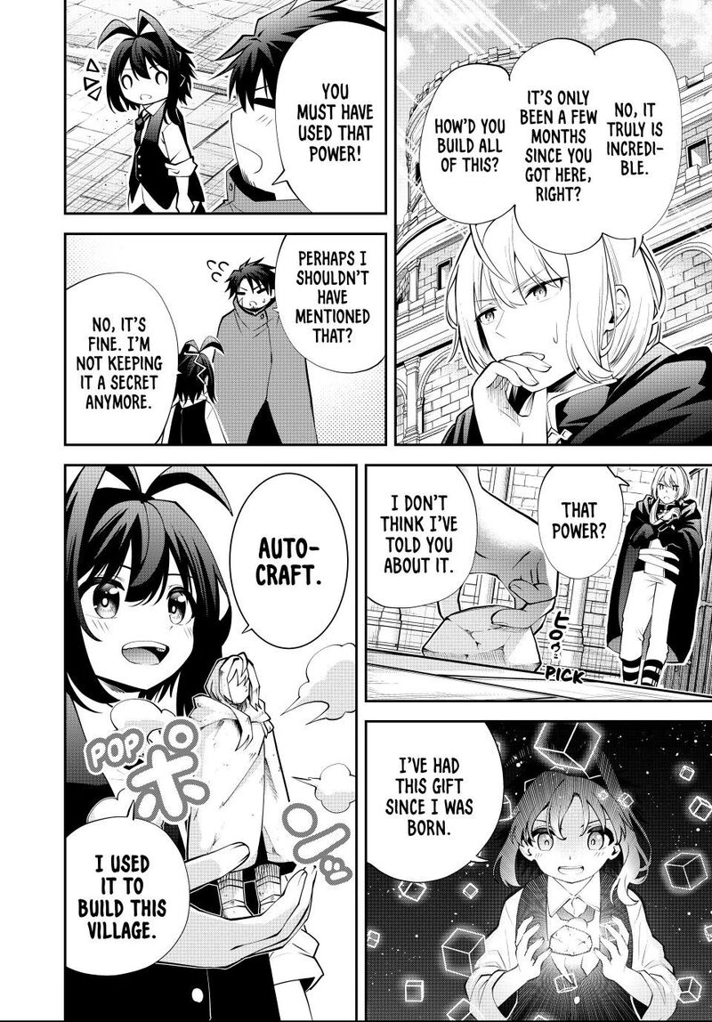 Tsuihou Sareta Tensei Ouji Auto Craft Skill De Ryouchi O Bakusoku De Kaitakushi Saikyou No Mura O Tsukutte Shimau Saikyou Crafting Skill De Hajimeru Rakuraku Ryouchi Kaitaku Slow Life Chapter 47 Page 6