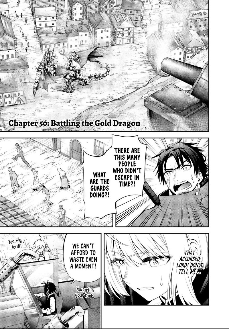 Tsuihou Sareta Tensei Ouji Auto Craft Skill De Ryouchi O Bakusoku De Kaitakushi Saikyou No Mura O Tsukutte Shimau Saikyou Crafting Skill De Hajimeru Rakuraku Ryouchi Kaitaku Slow Life Chapter 50 Page 1