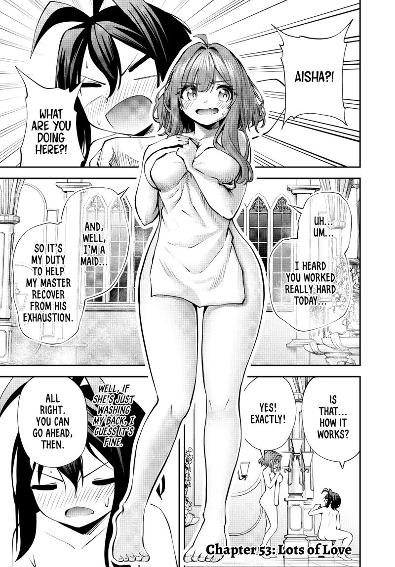 Tsuihou Sareta Tensei Ouji Auto Craft Skill De Ryouchi O Bakusoku De Kaitakushi Saikyou No Mura O Tsukutte Shimau Saikyou Crafting Skill De Hajimeru Rakuraku Ryouchi Kaitaku Slow Life Chapter 53 Page 1