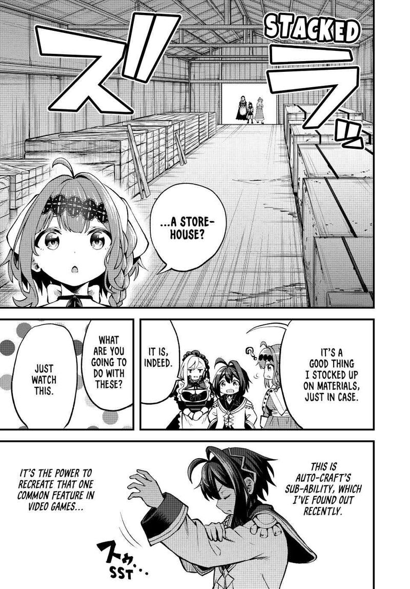 Tsuihou Sareta Tensei Ouji Auto Craft Skill De Ryouchi O Bakusoku De Kaitakushi Saikyou No Mura O Tsukutte Shimau Saikyou Crafting Skill De Hajimeru Rakuraku Ryouchi Kaitaku Slow Life Chapter 6 Page 13