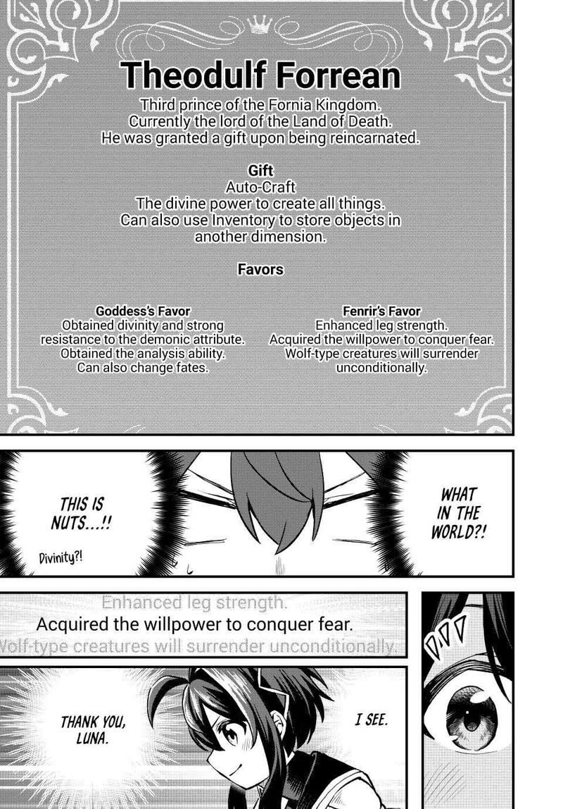 Tsuihou Sareta Tensei Ouji Auto Craft Skill De Ryouchi O Bakusoku De Kaitakushi Saikyou No Mura O Tsukutte Shimau Saikyou Crafting Skill De Hajimeru Rakuraku Ryouchi Kaitaku Slow Life Chapter 7 Page 3