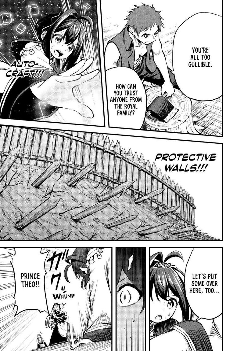 Tsuihou Sareta Tensei Ouji Auto Craft Skill De Ryouchi O Bakusoku De Kaitakushi Saikyou No Mura O Tsukutte Shimau Saikyou Crafting Skill De Hajimeru Rakuraku Ryouchi Kaitaku Slow Life Chapter 8 Page 11