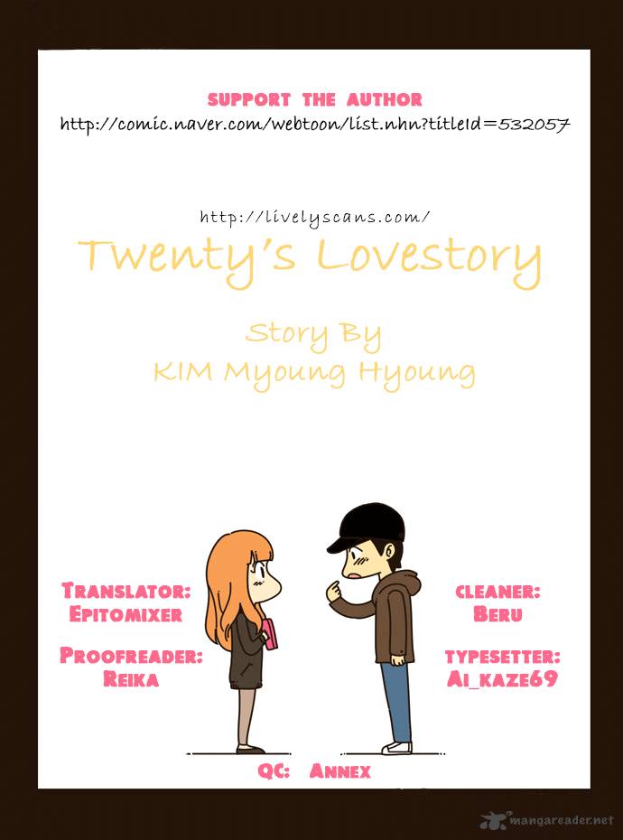 Twentys Love Story Chapter 6 Page 1