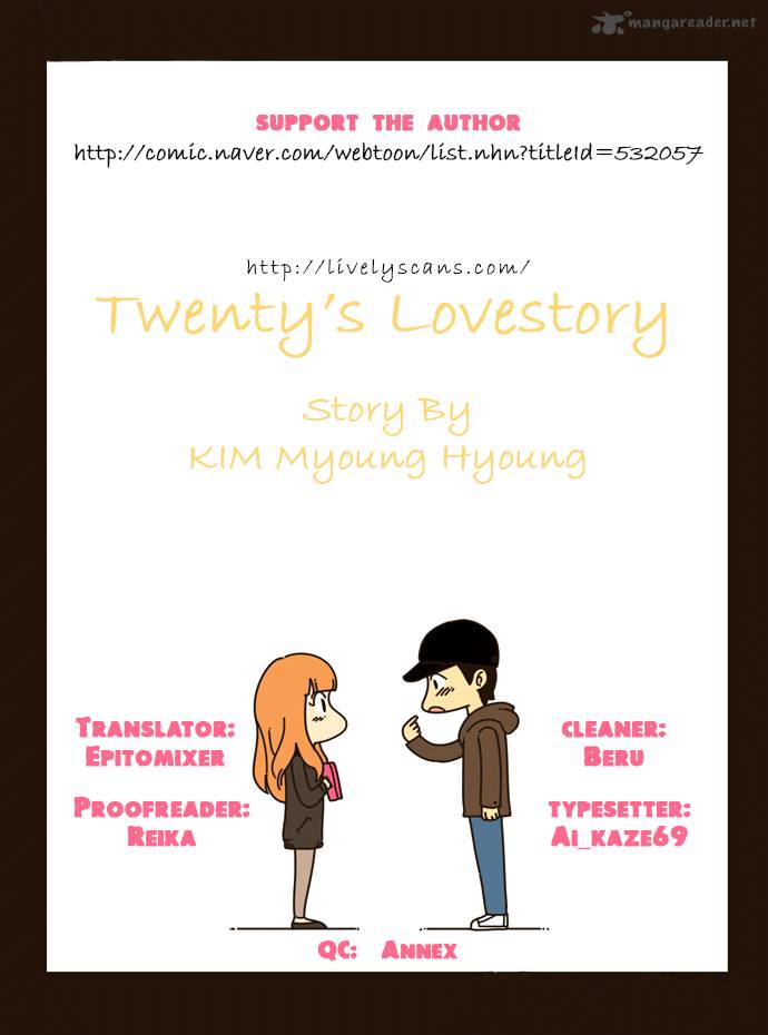 Twentys Love Story Chapter 9 Page 1