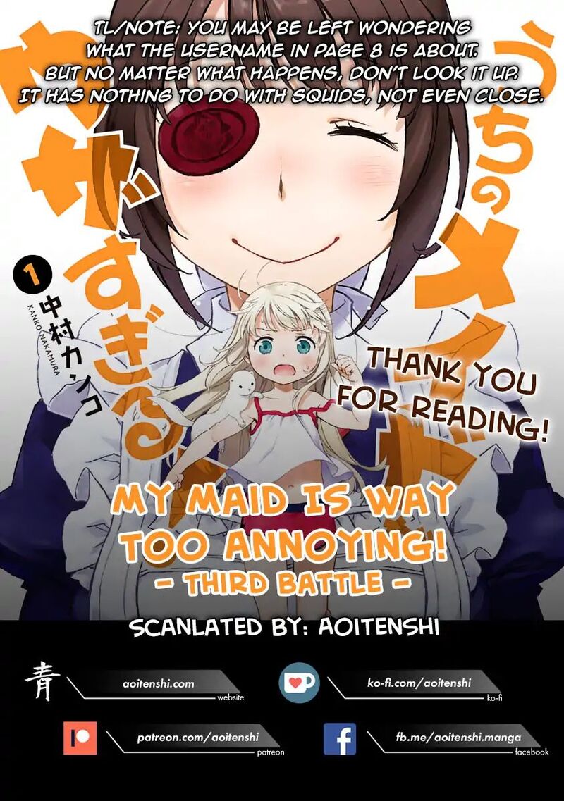 Uchi No Maid Ga Uzasugiru Chapter 3 Page 27