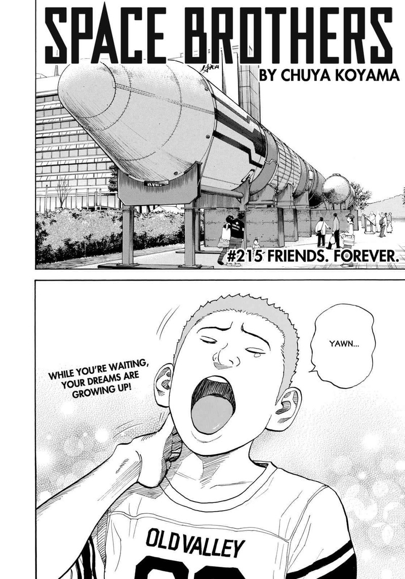 Uchuu Kyoudai Chapter 215 Page 4