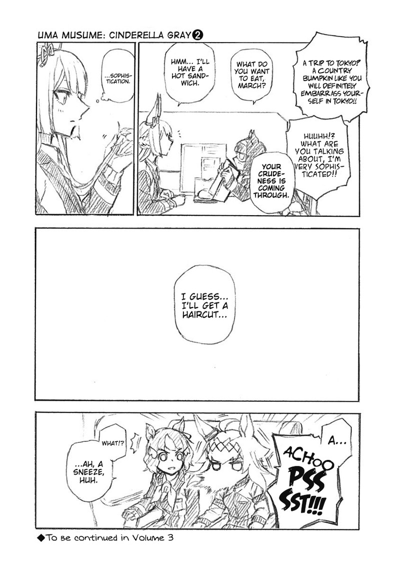 Uma Musume Cinderella Gray Chapter 16e Page 2