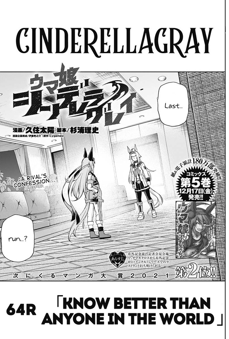 Uma Musume Cinderella Gray Chapter 64 Page 1