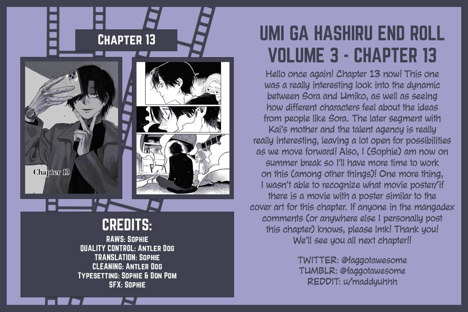 Umi Ga Hashiru End Roll Chapter 13 Page 29