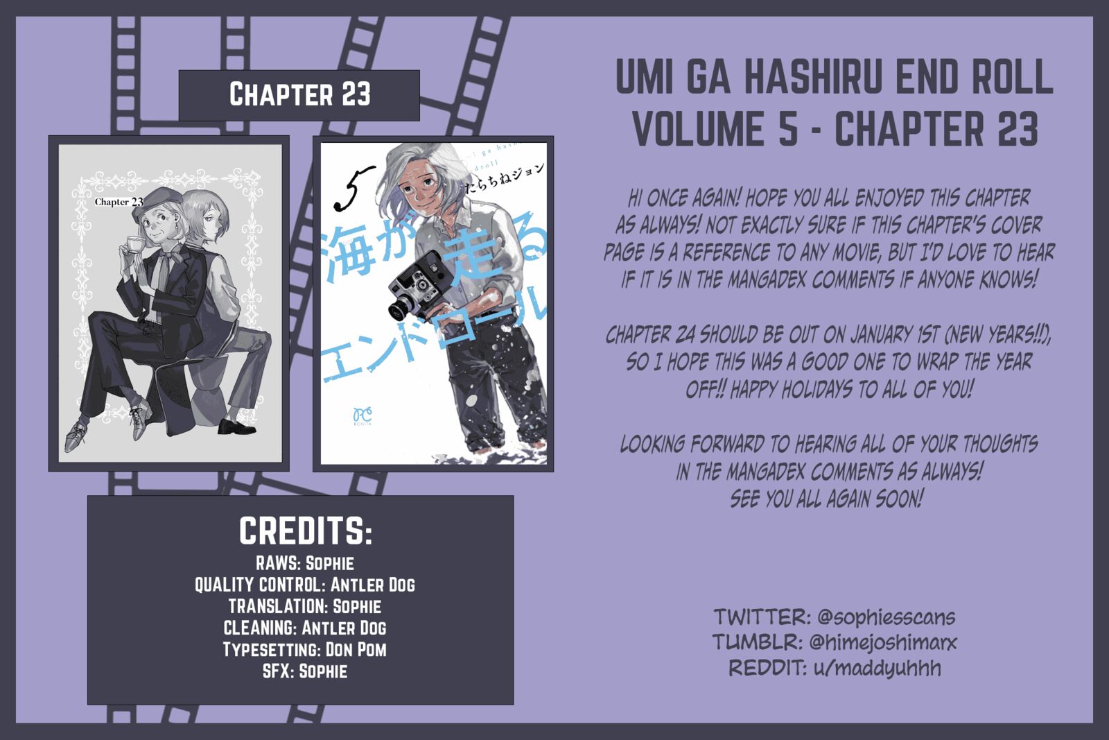Umi Ga Hashiru End Roll Chapter 23 Page 29