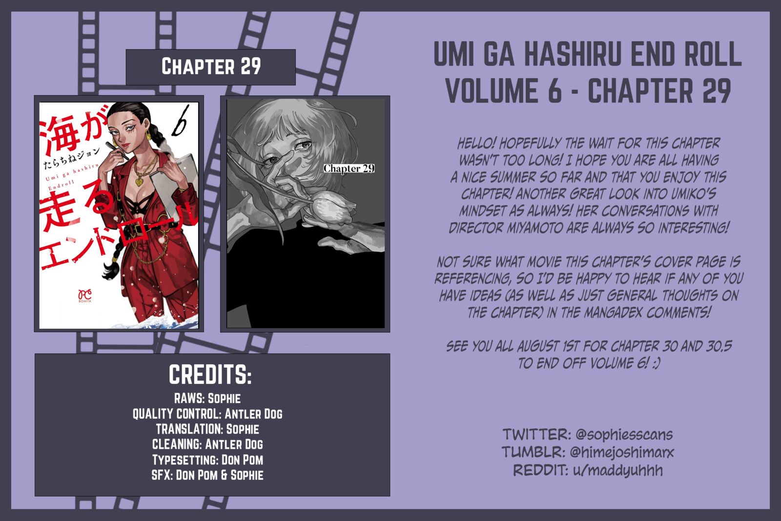 Umi Ga Hashiru End Roll Chapter 29 Page 30