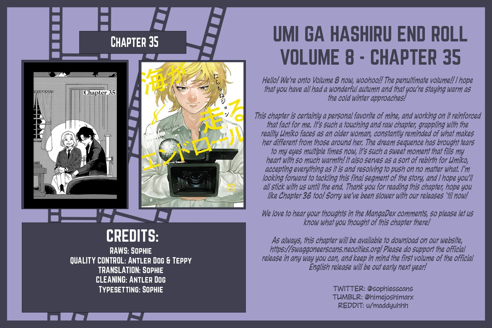 Umi Ga Hashiru End Roll Chapter 35 Page 31