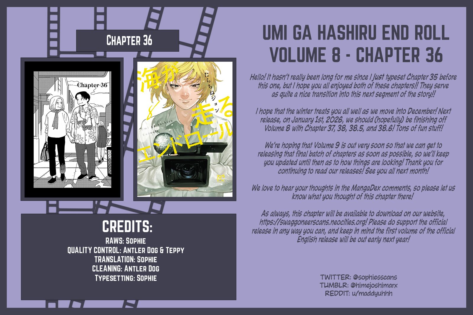 Umi Ga Hashiru End Roll Chapter 36 Page 29