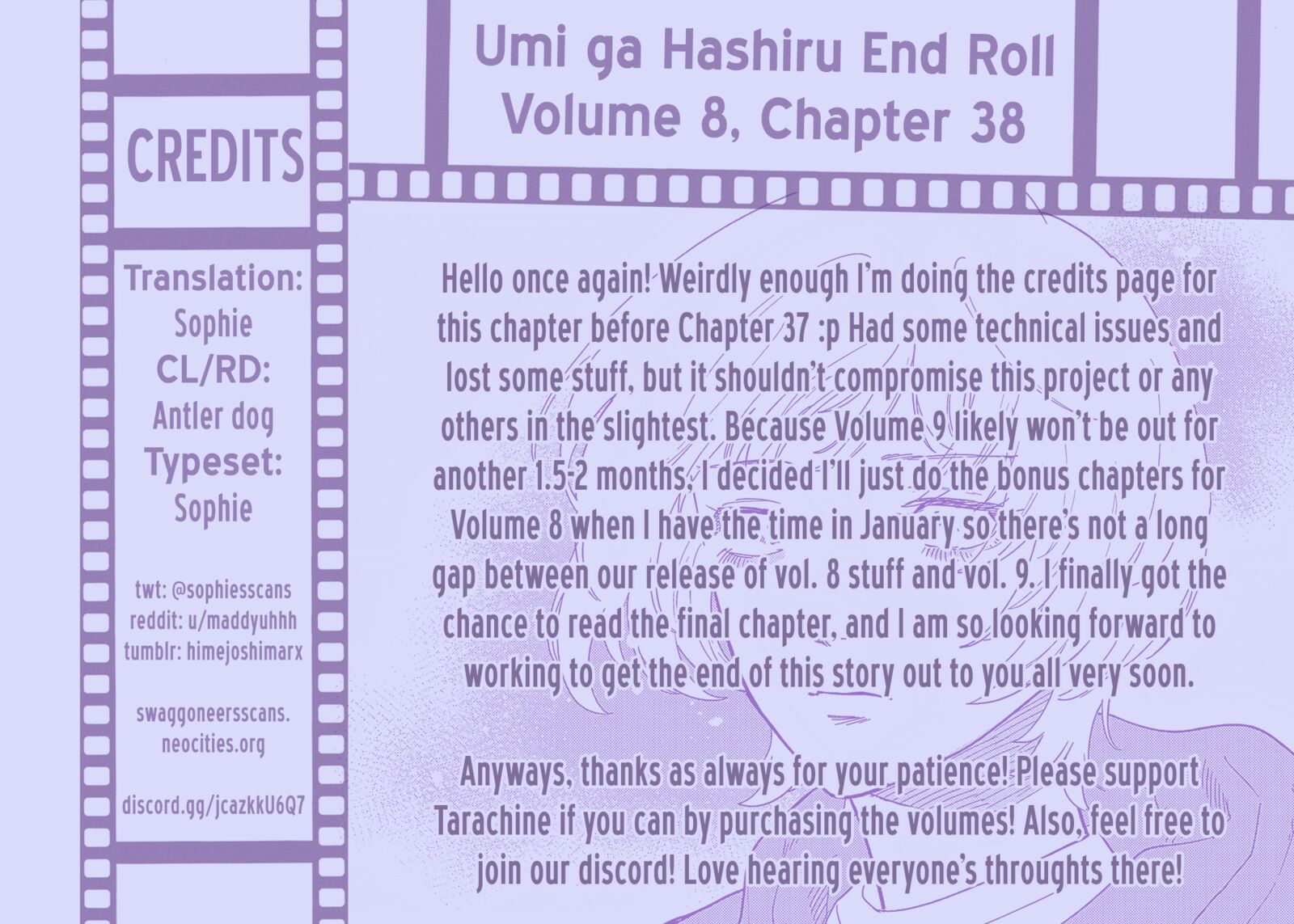 Umi Ga Hashiru End Roll Chapter 38 Page 33