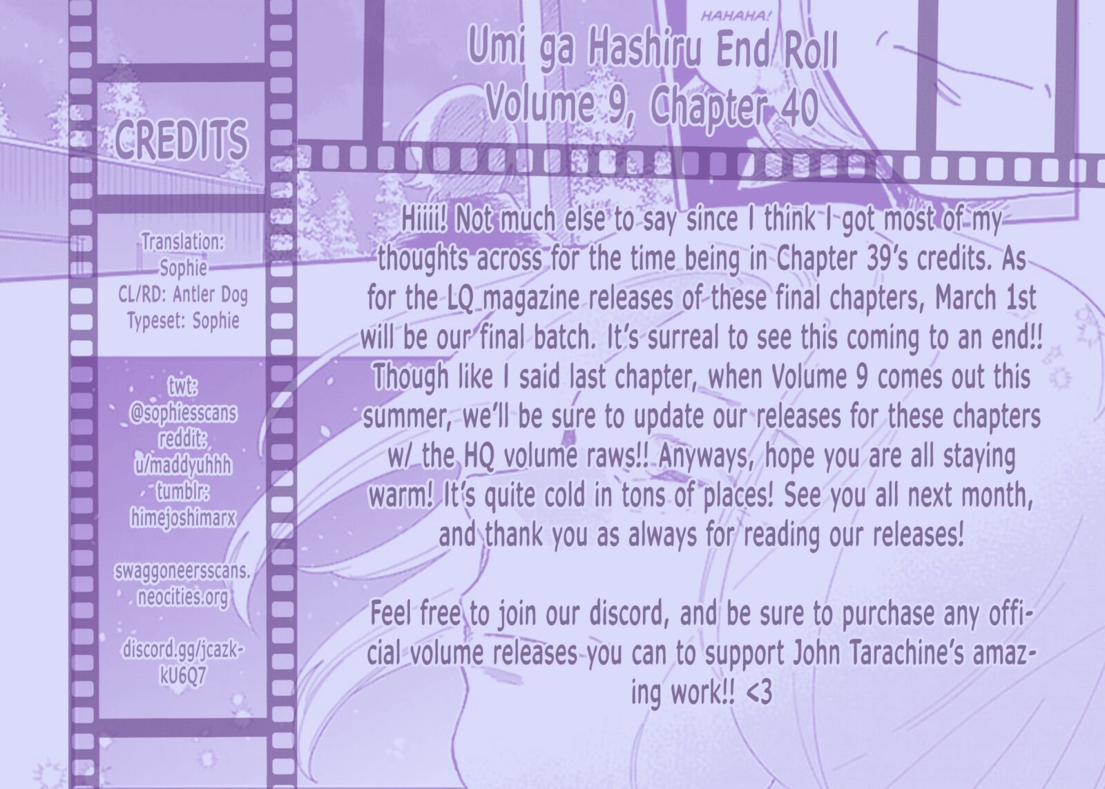 Umi Ga Hashiru End Roll Chapter 40 Page 29