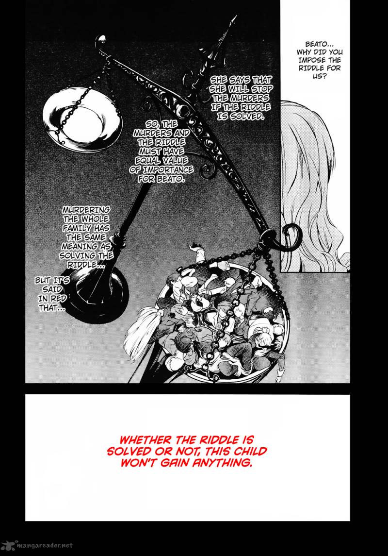 Umineko No Naku Koro Ni Chiru Episode 5 End Of The Golden Witch Chapter 11 Page 6