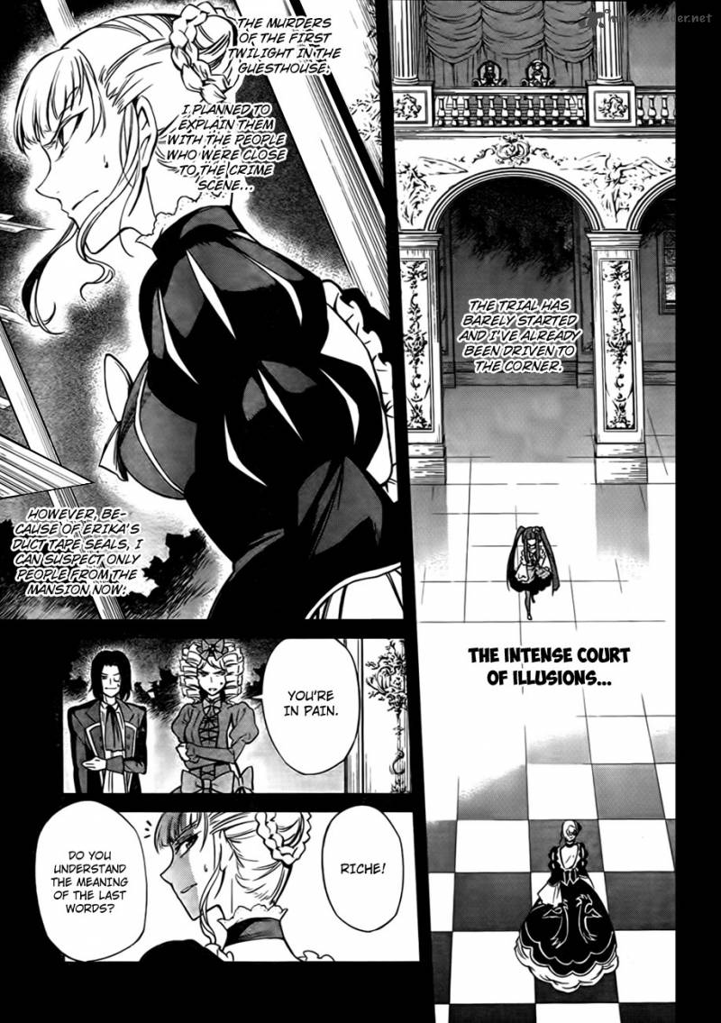 Umineko No Naku Koro Ni Chiru Episode 5 End Of The Golden Witch Chapter 22 Page 1