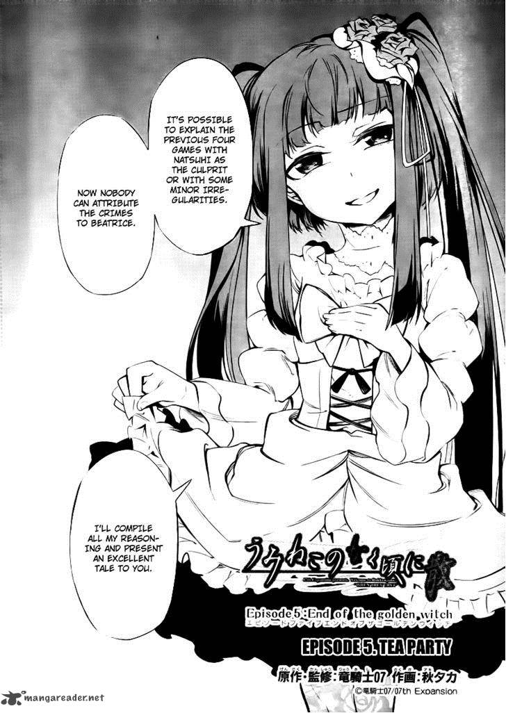 Umineko No Naku Koro Ni Chiru Episode 5 End Of The Golden Witch Chapter 25 Page 2