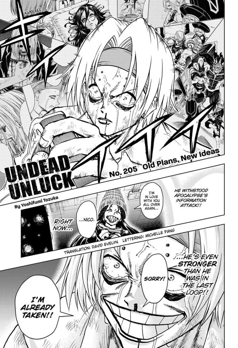 Read Undead Unluck Chapter 205 - MangaFreak