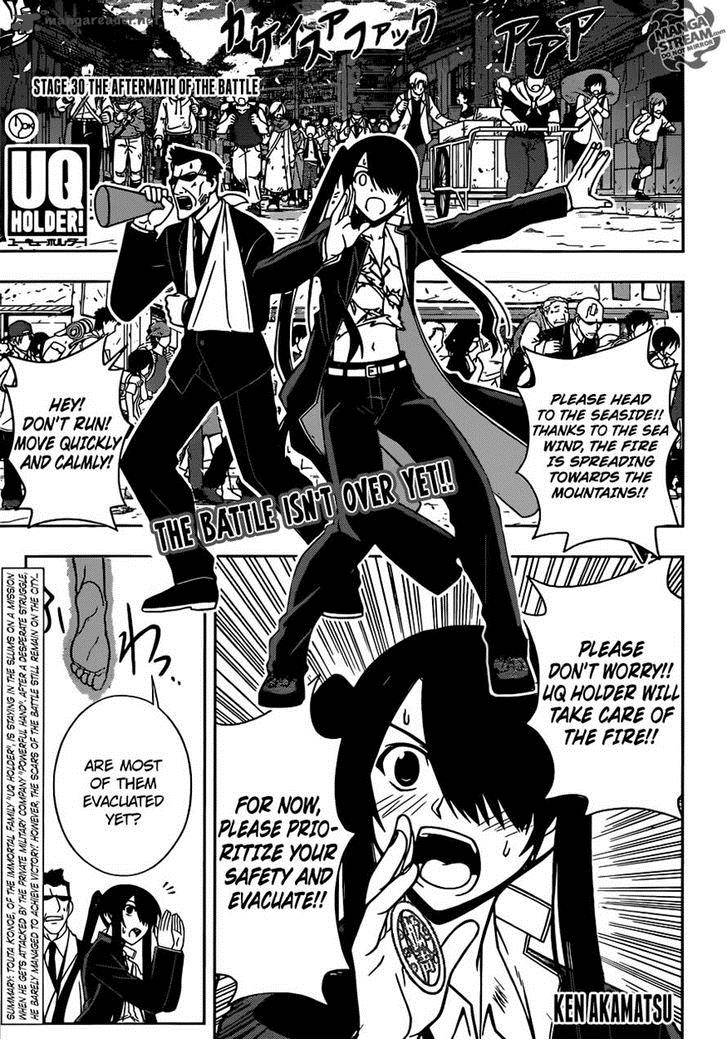 Uq Holder Chapter 30 Page 1
