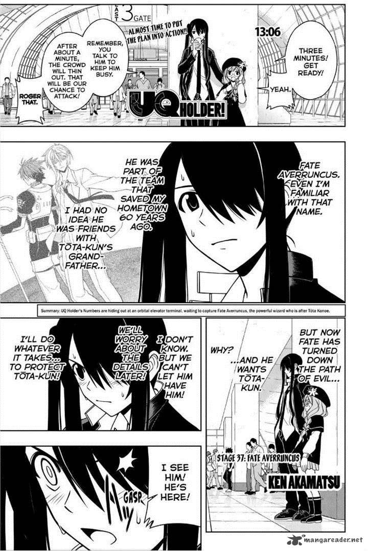 Uq Holder Chapter 37 Page 1