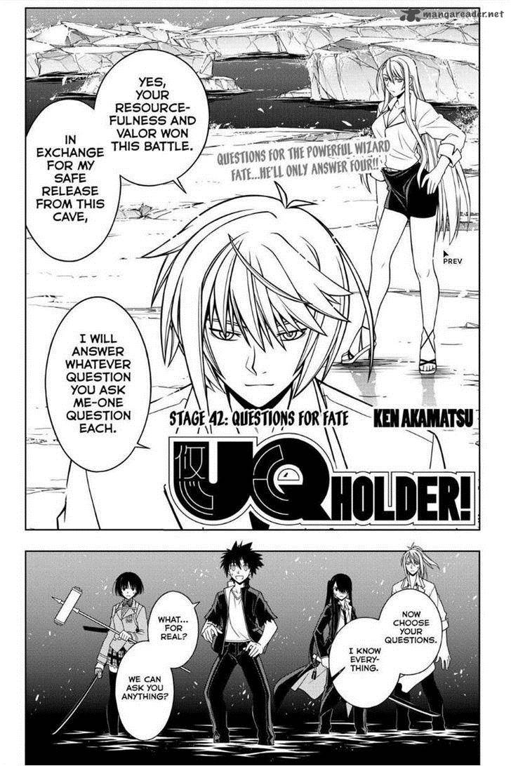 Uq Holder Chapter 42 Page 1