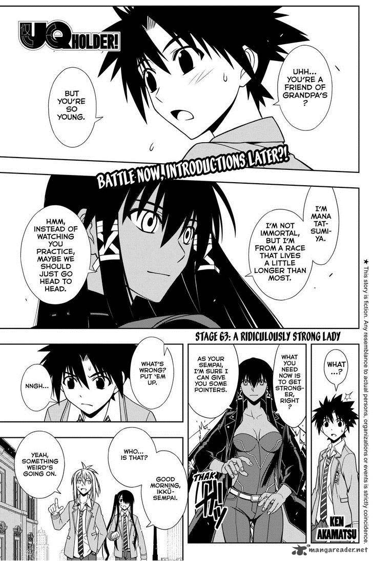 Uq Holder Chapter 63 Page 1