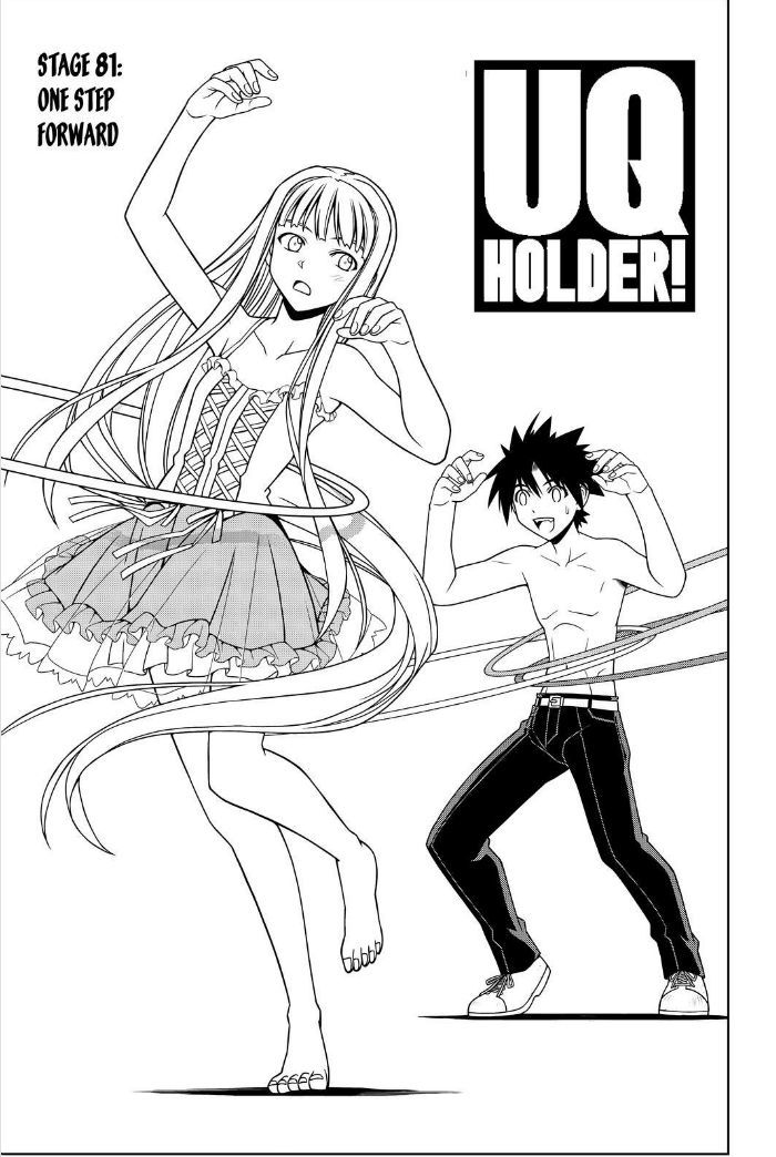 Uq Holder Chapter 81 Page 1