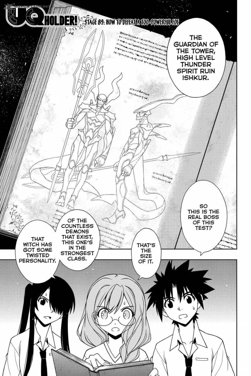 Uq Holder Chapter 89 Page 1