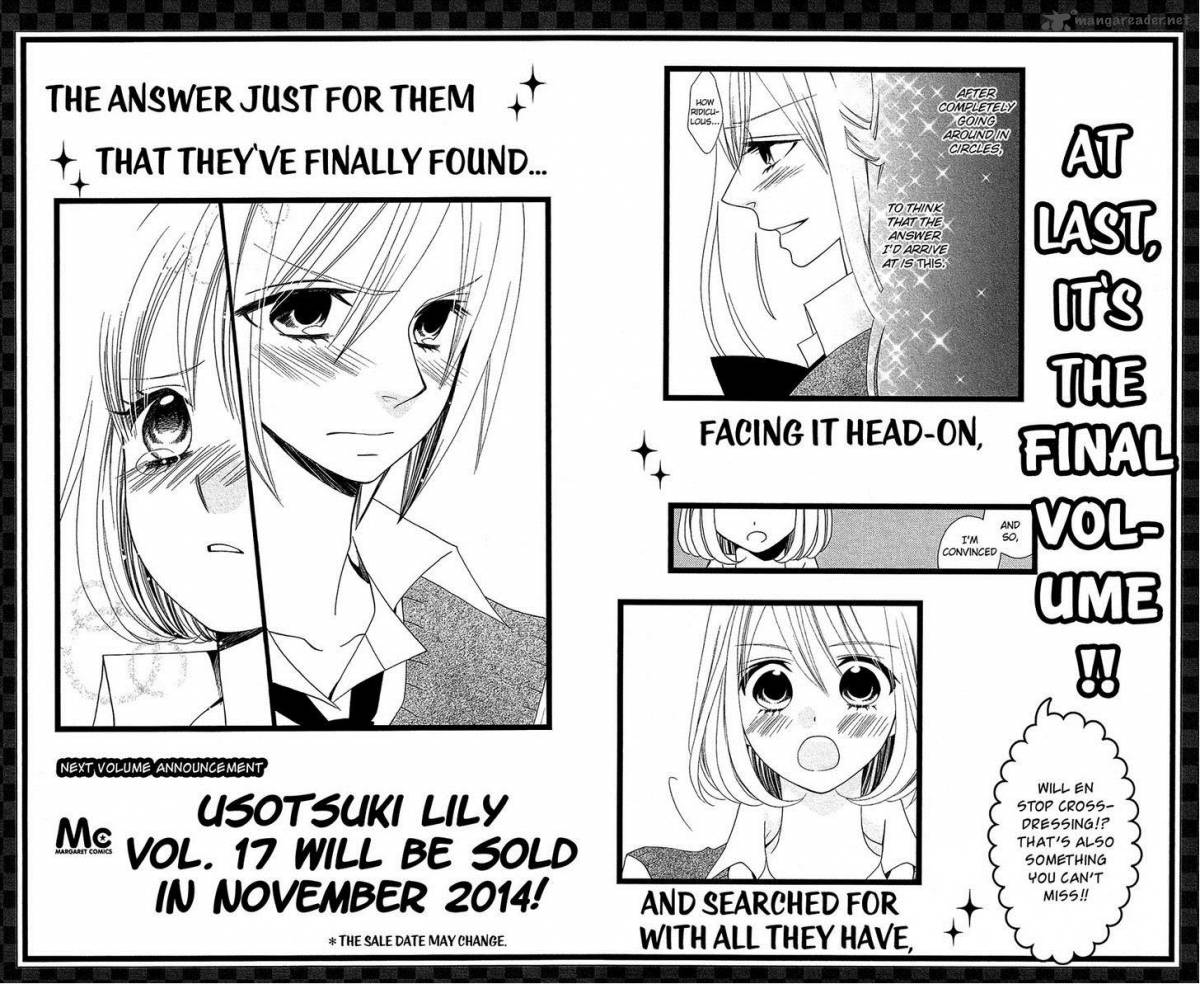 Usotsuki Lily Chapter 103 Page 61