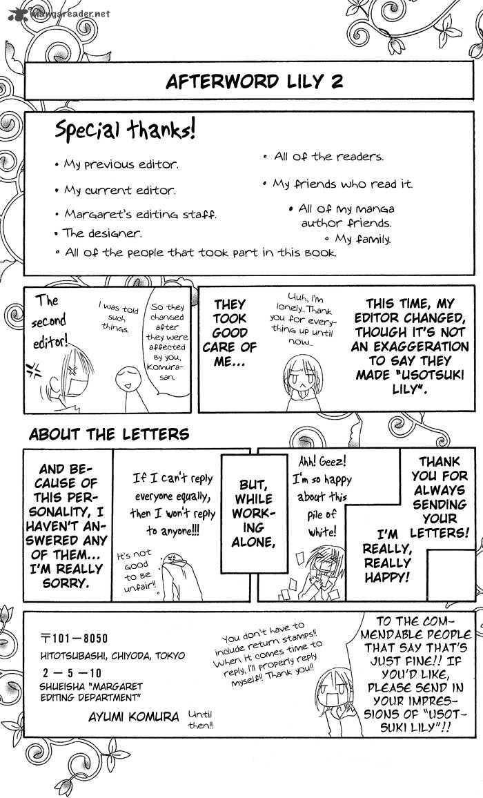 Usotsuki Lily Chapter 13 Page 29