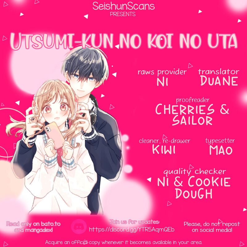 Utsumi Kun No Koi No Uta Chapter 1 Page 1