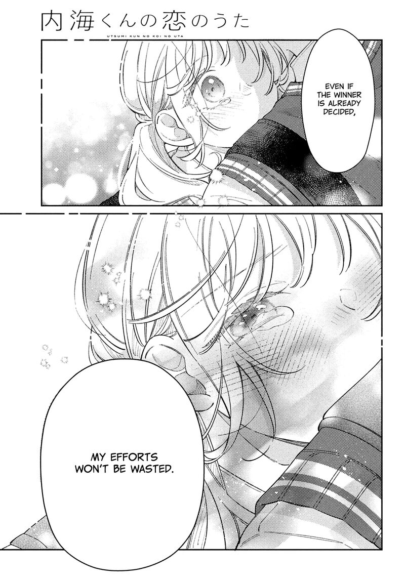 Utsumi Kun No Koi No Uta Chapter 10 Page 39