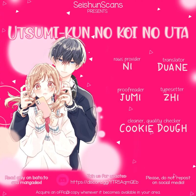 Utsumi Kun No Koi No Uta Chapter 11 Page 1