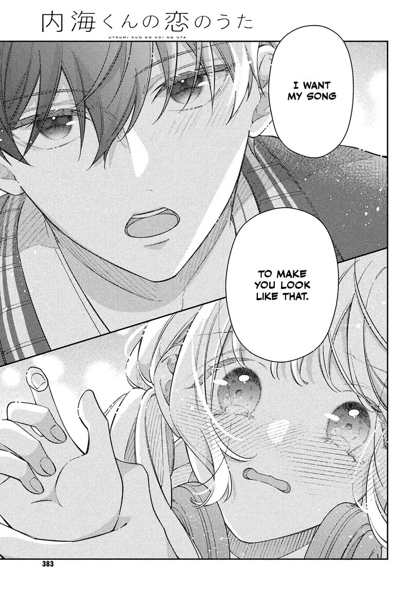 Utsumi Kun No Koi No Uta Chapter 11 Page 34