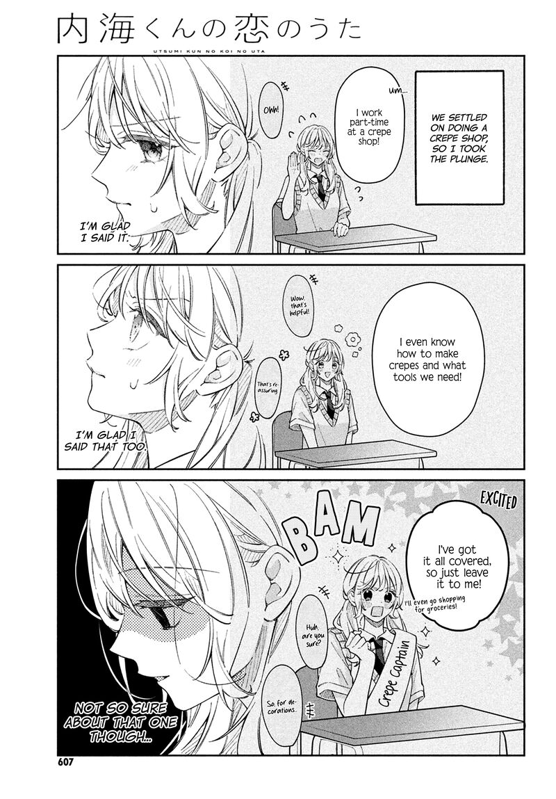 Utsumi Kun No Koi No Uta Chapter 17 Page 7