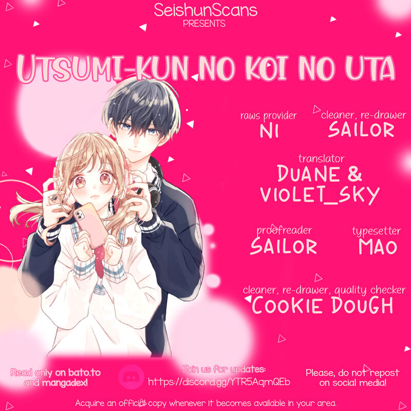 Utsumi Kun No Koi No Uta Chapter 4 Page 1