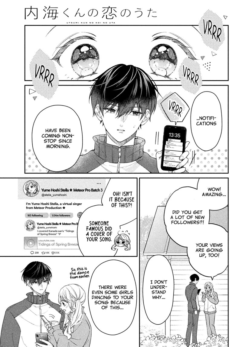 Utsumi Kun No Koi No Uta Chapter 5 Page 9