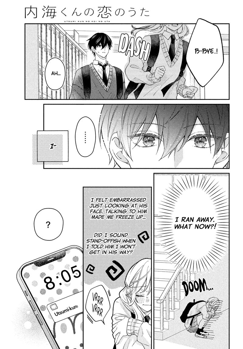 Utsumi Kun No Koi No Uta Chapter 8 Page 10