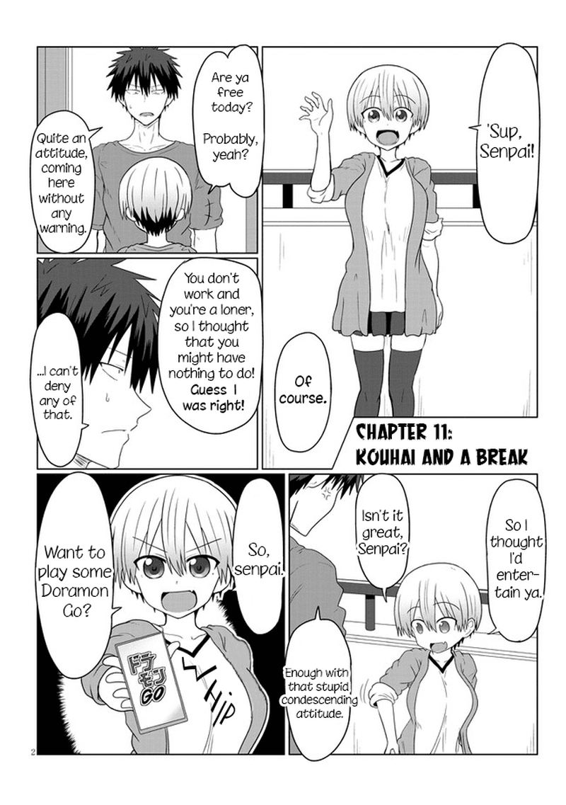 Uzaki Chan Wa Asobitai Chapter 11 Page 2