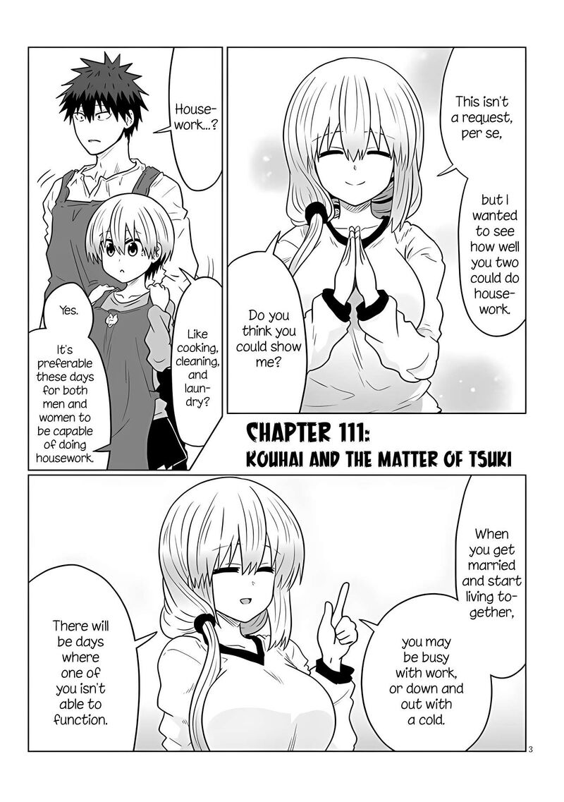 Uzaki Chan Wa Asobitai Chapter 111 Page 3