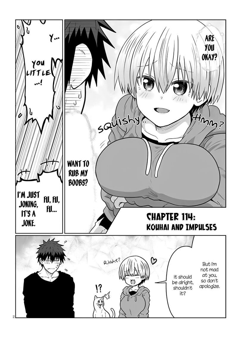 Uzaki Chan Wa Asobitai Chapter 114 Page 2
