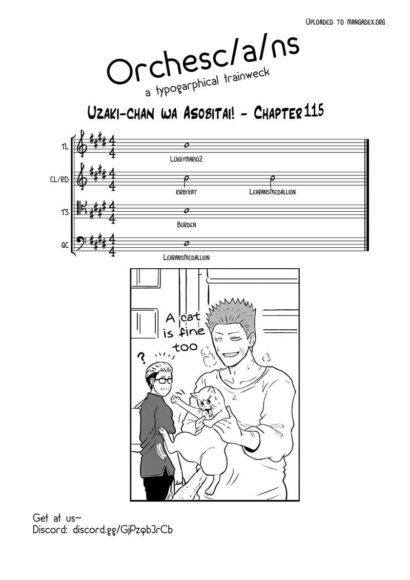 Uzaki Chan Wa Asobitai Chapter 115 Page 15