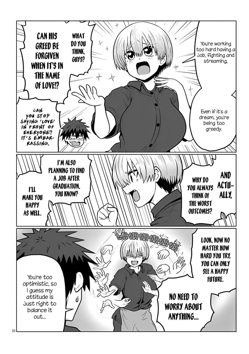 Uzaki Chan Wa Asobitai Chapter 142 Page 10