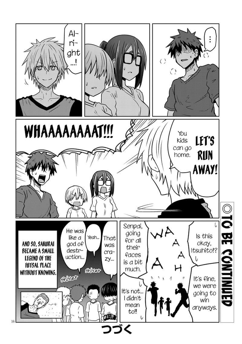 Uzaki Chan Wa Asobitai Chapter 36 Page 16