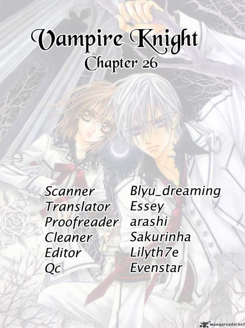 Vampire Knight Chapter 26 Page 1